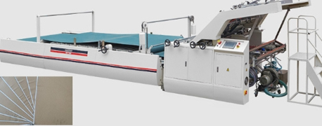 Semi-auto Flute Laminating Machine